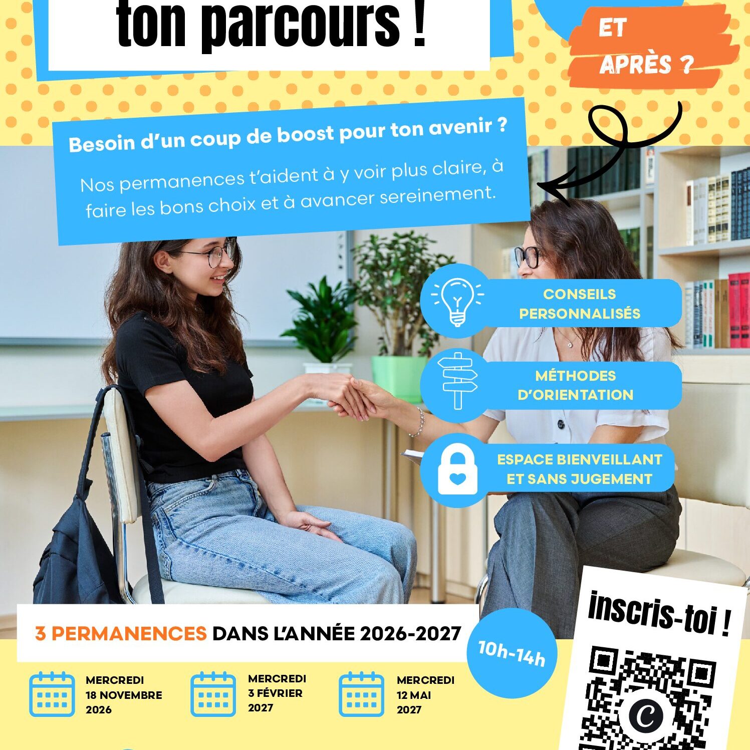 Affiches permanences orientation - TFQPT